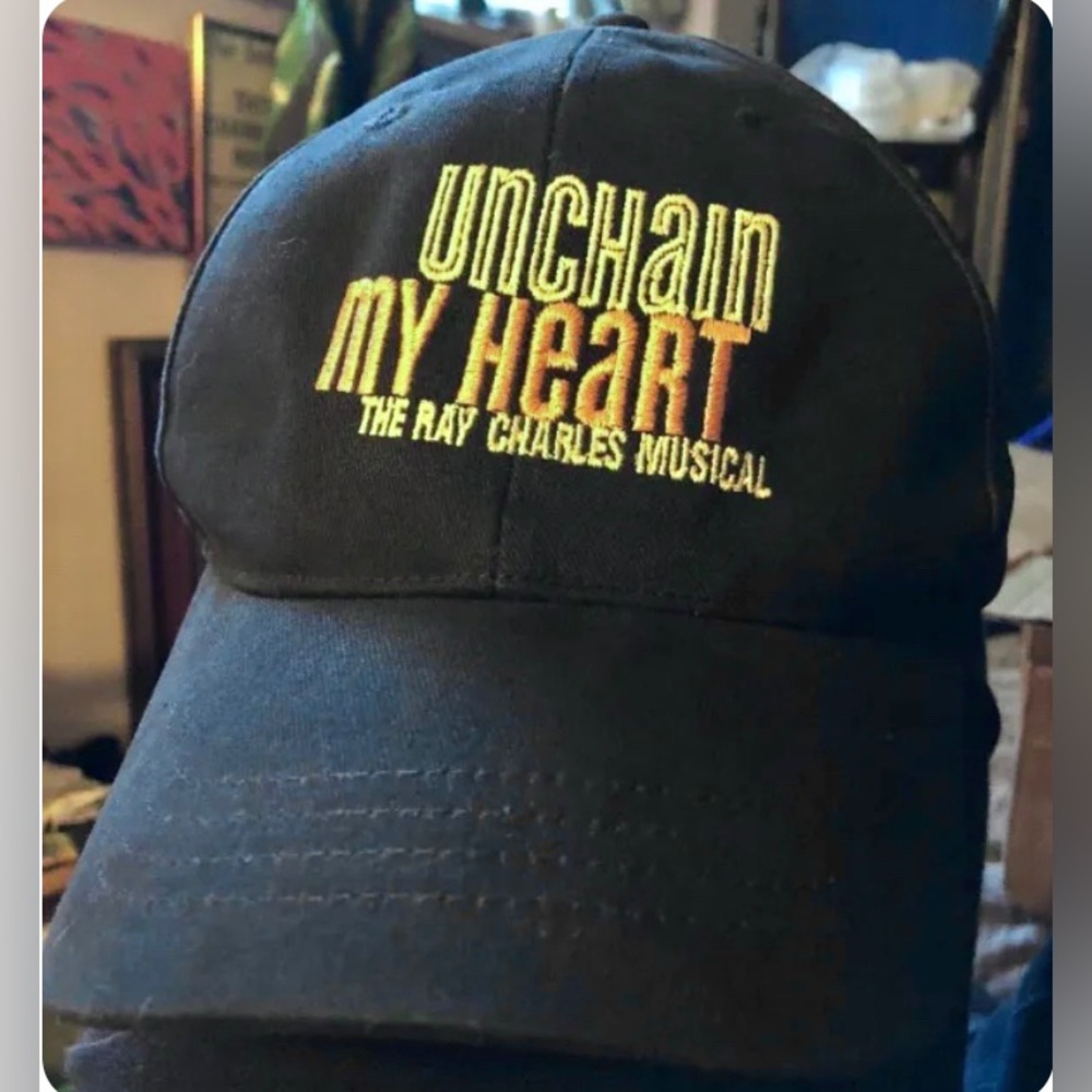 Unchain My Heart The Ray Charles Broadway Musical 2010 Ball Cap Hat Theater NEW